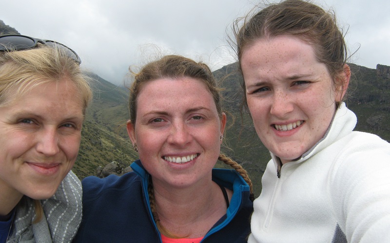 as the climb takes you higher, it gets colder and it is necessary to wear warm clothing