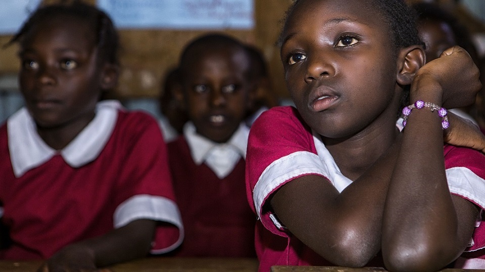 pupils at Lizpal school, a Porridge and Rice partner school